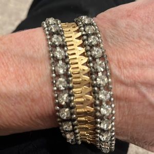 Stella a dot mixed metal bracelet